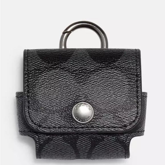 Coach Other - NWT AirPod Pros black coach wireless earbud  holder